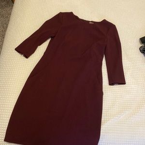 MM Lafleur Maroon Dress